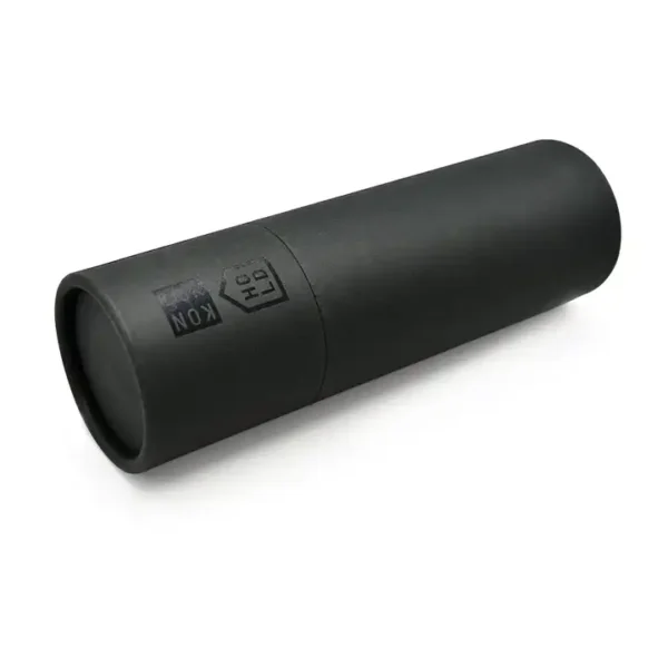 Premium Black Cardboard Tube with UV Coating - Image 5