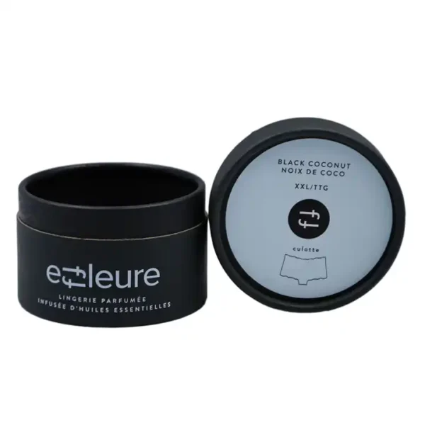 Premium Custom Black Paper Tube Packaging - Image 2