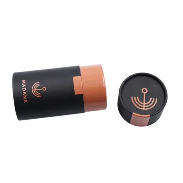 Custom Luxury Black Paper Tube With Your Logo - Image 3