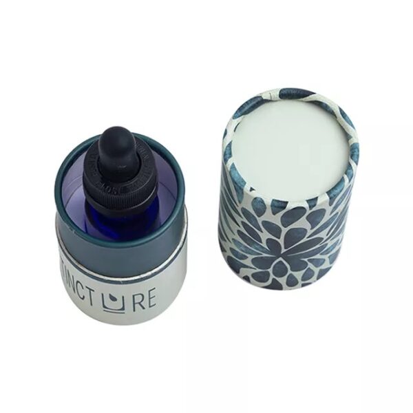 Custom CBD Dropper Bottles Paper Tube - Image 3