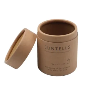 Custom Sustainable Kraft Paper Tube for Coffee