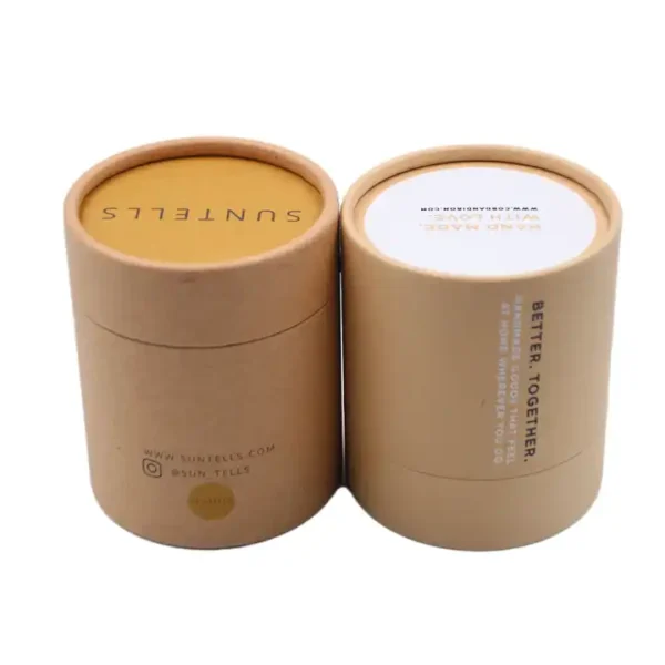 Custom Sustainable Kraft Paper Tube for Coffee - Image 6