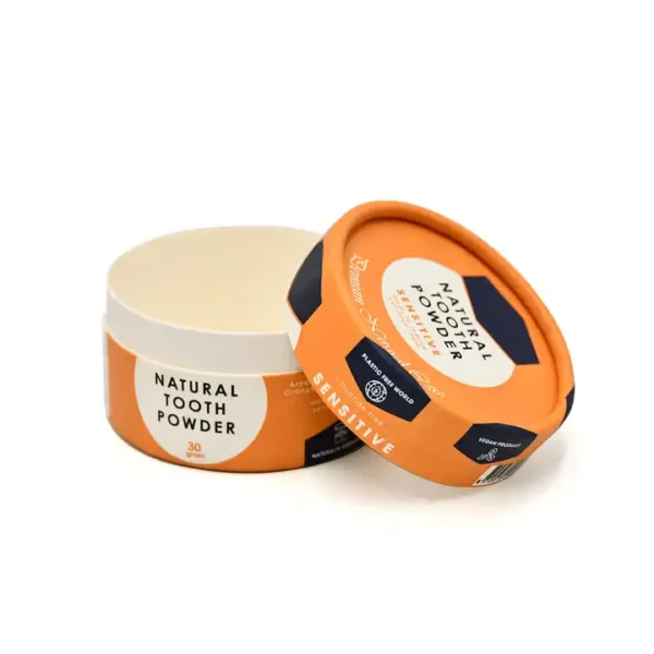 30g Natural Tooth Powder Paper Tube Packaging