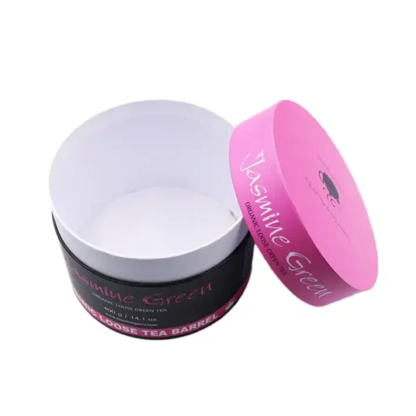 Premium Pink Paper Tube Costmetic Packaging - Image 3