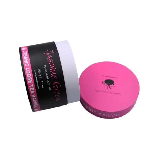 Premium Pink Paper Tube Costmetic Packaging - Image 4