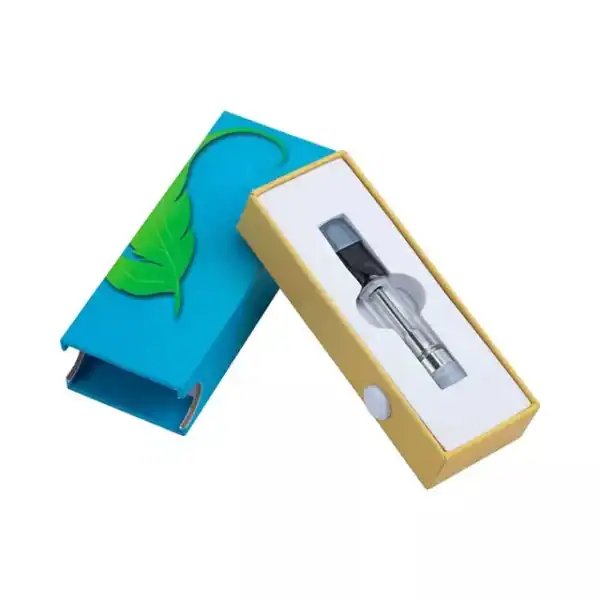 Custom Child Resistant Vape Cartridge Cardboard Box