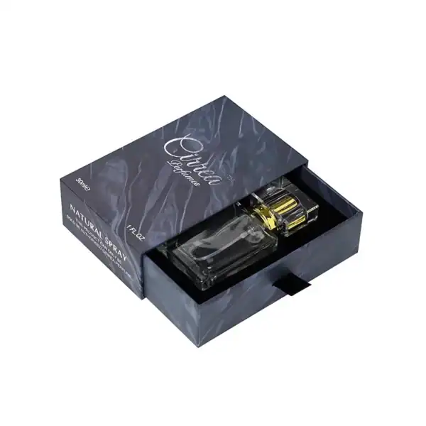 Slide drawer cardboard perfume box