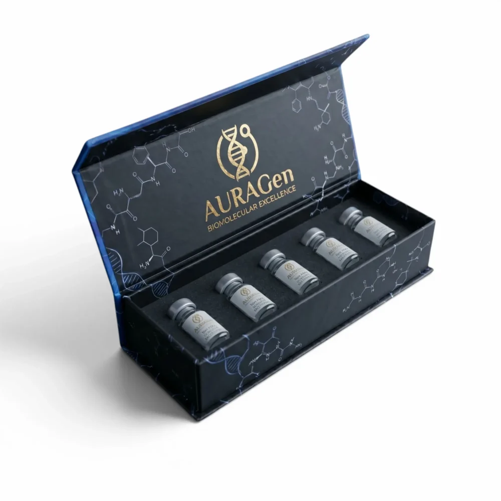 Genlipid Box Premium Custom 5-Vial Peptide Packaging Box (5ml) - Eco-Friendly Custom ...