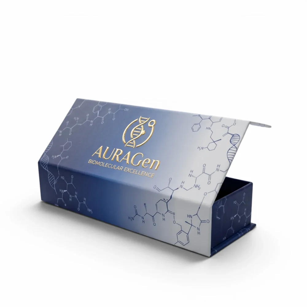 Genlipid Box Premium Custom 5-Vial Peptide Packaging Box (5ml) - Eco-Friendly Custom ...