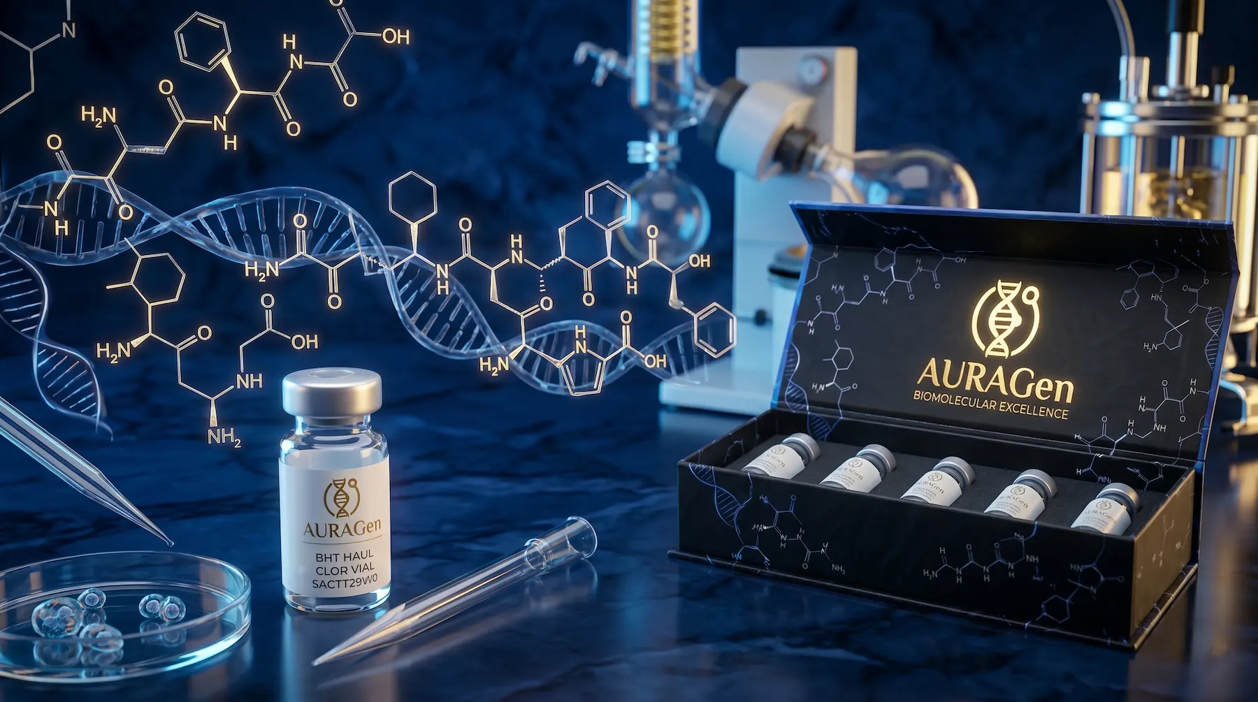 Luxury Peptide Packaging Box